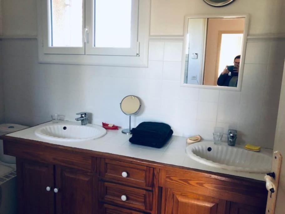 Duplex 130M2 Dans Un Mas Entoure De Vergers - Piscine Saint-Feliu-d'Avall Exteriör bild